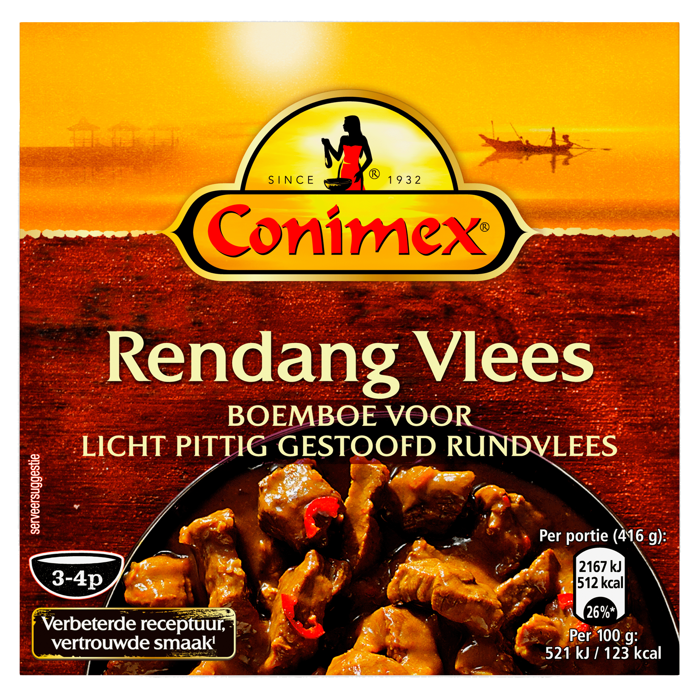 Conimex Rendang vlees boemboe