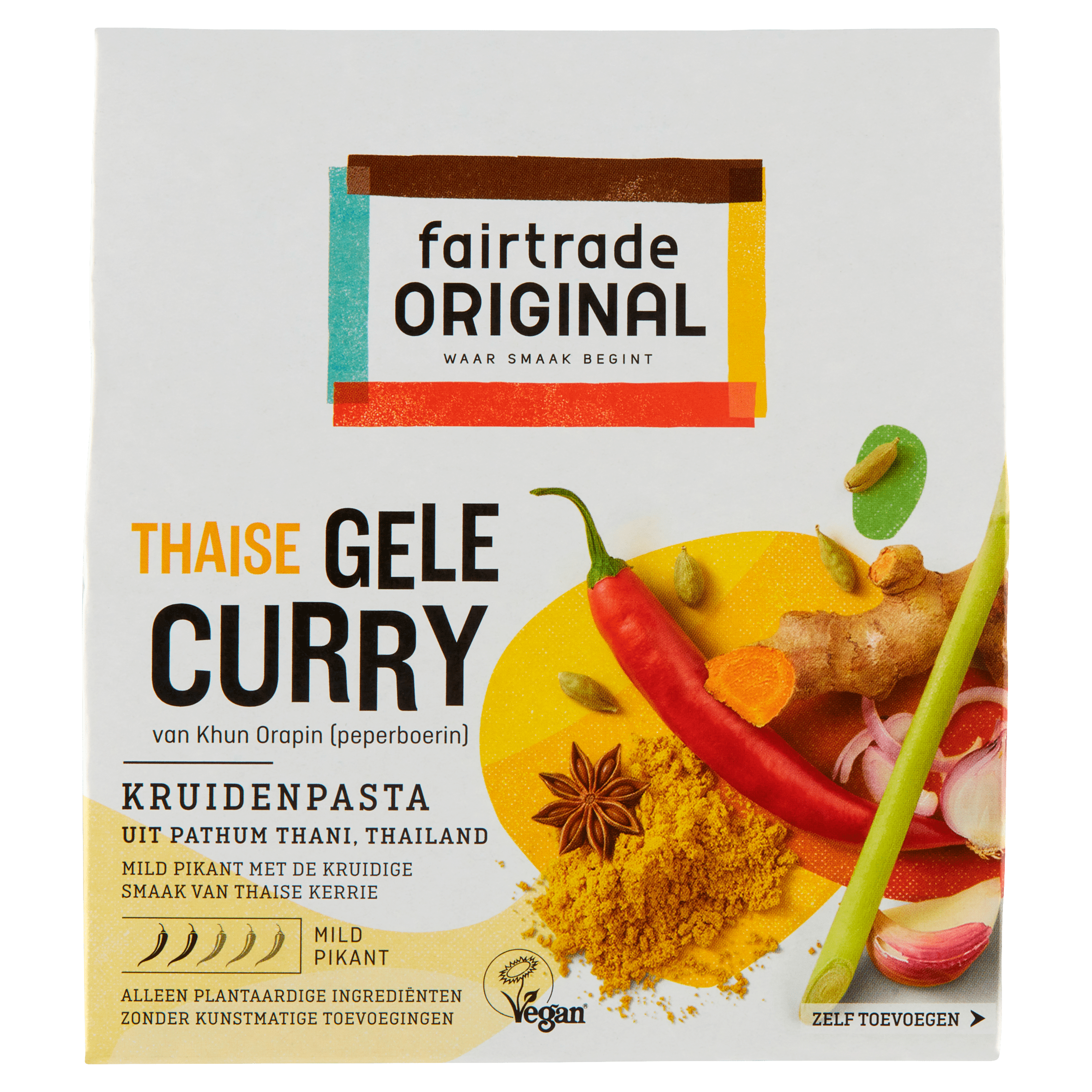 Fairtrade Original Kruidenpasta gele curry