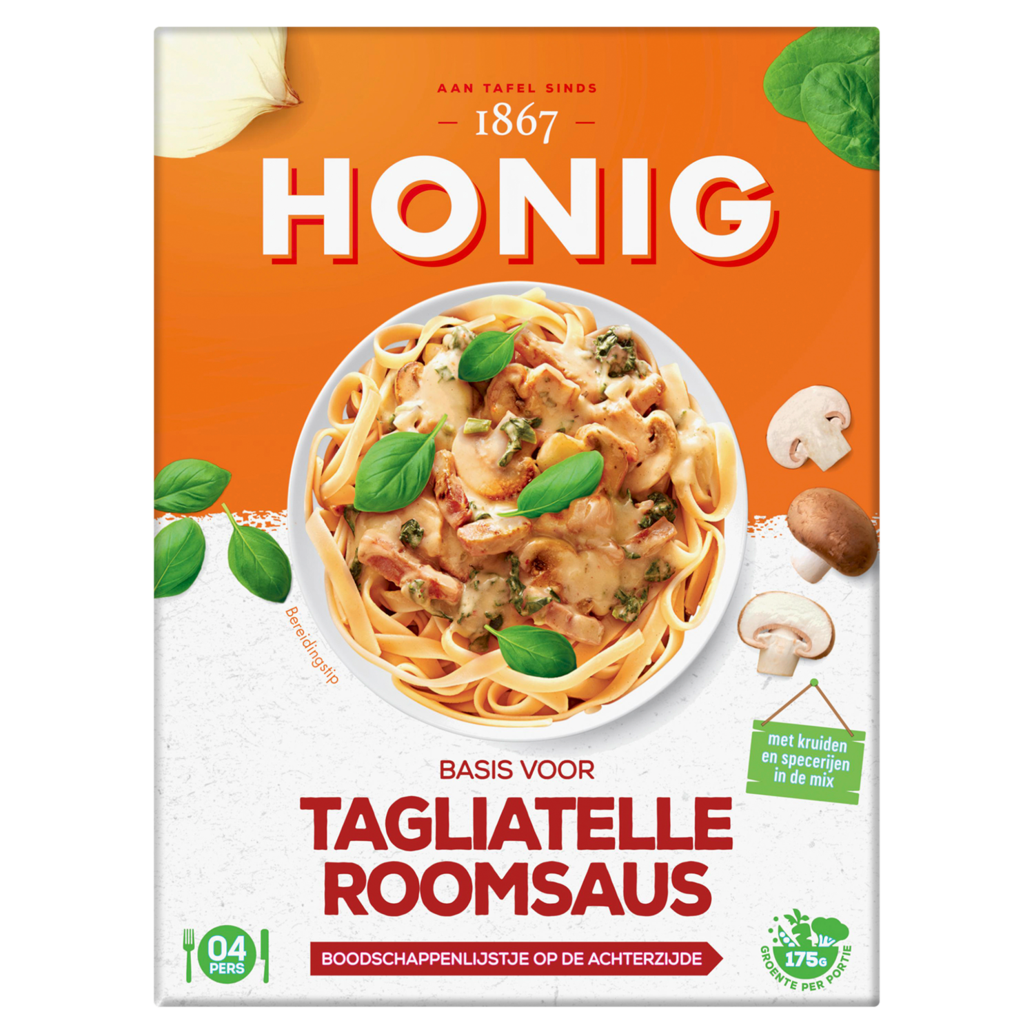 Honig Basis voor tagliatelle roomsaus