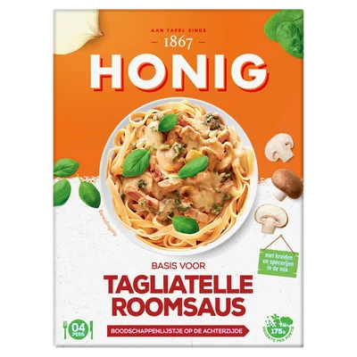 Honig Basis voor tagliatelle roomsaus