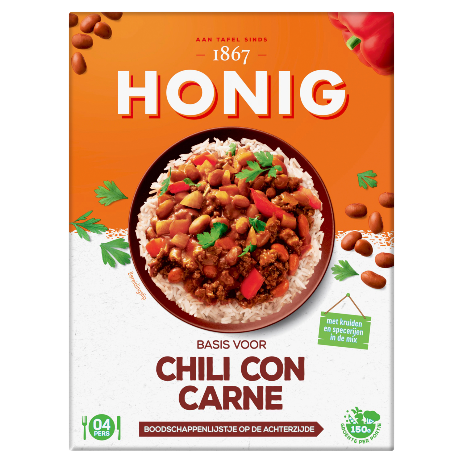 Honig Basis voor chili con carne