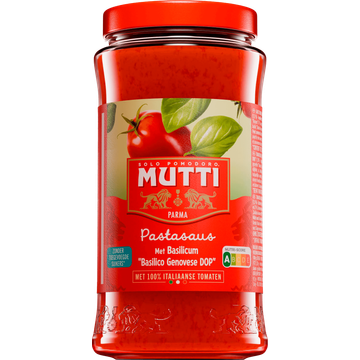 Mutti Pastasaus met basilicum