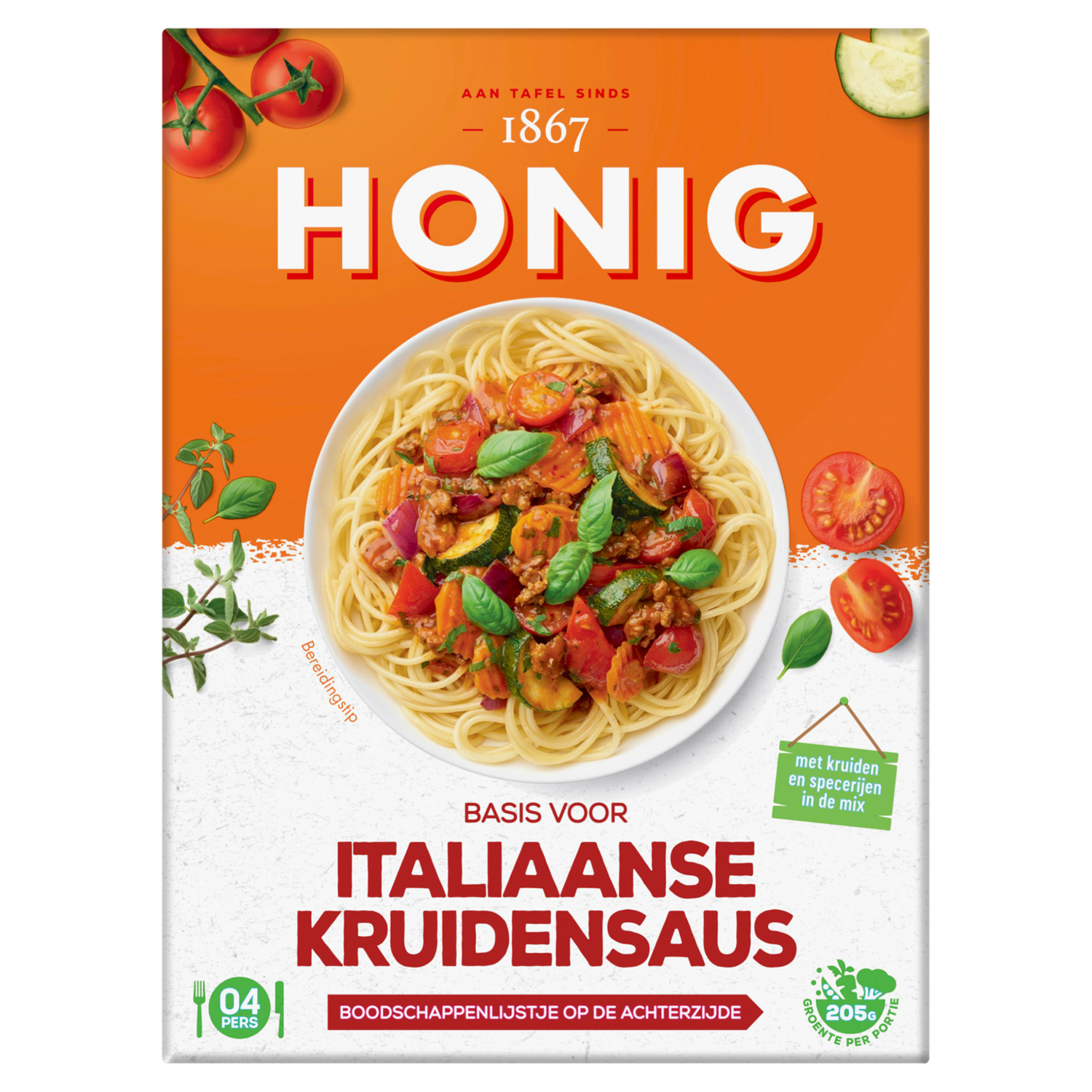 Honig Basis voor italiaanse kruidensaus
