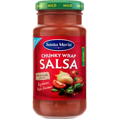 Santa Maria Chunky wrap salsa mild