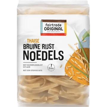 Fairtrade Original Thaise rijst noedels zilvervliesrijst
