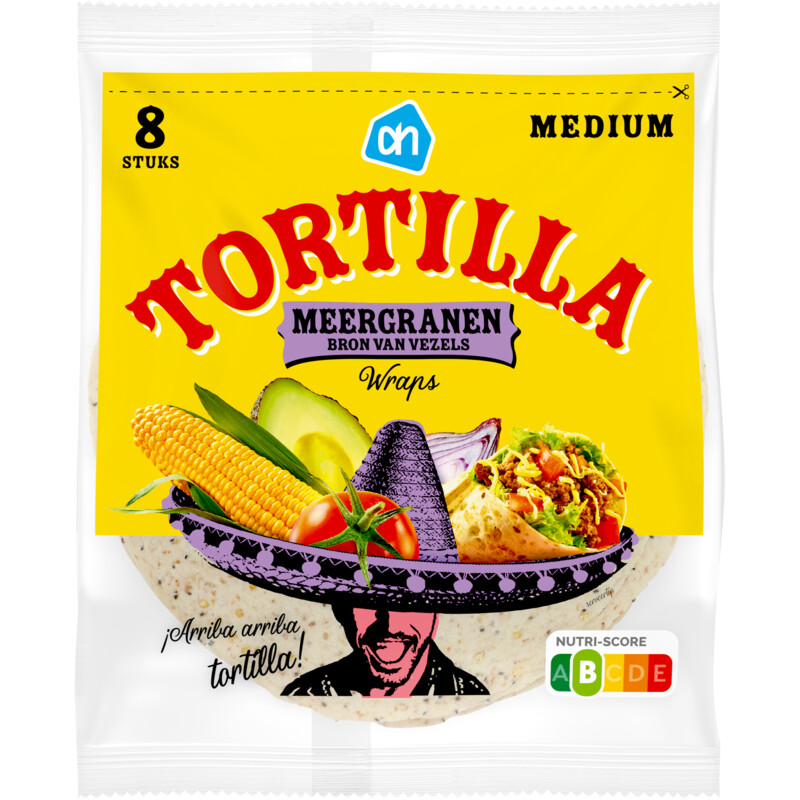 AH Tortilla meergranen wraps