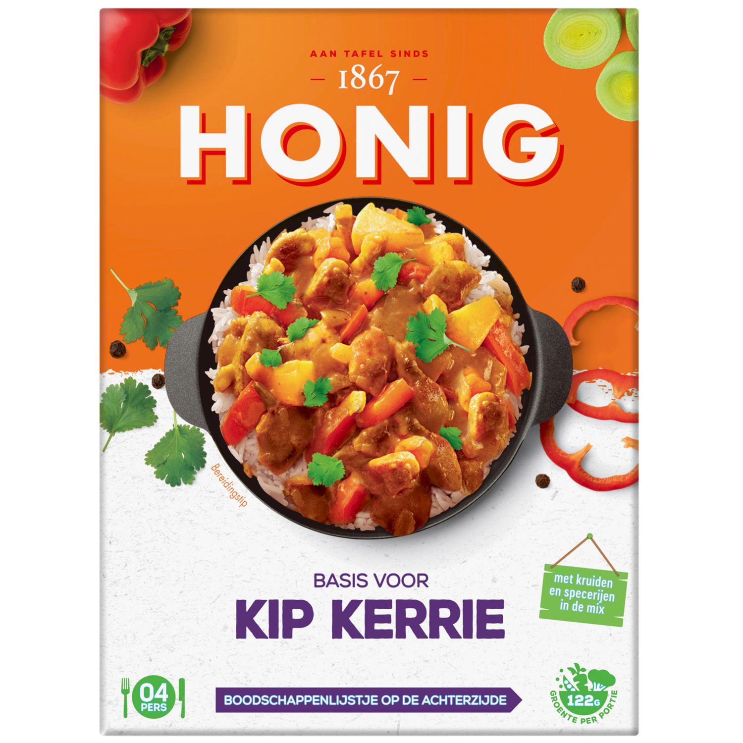 Honig Basis voor kip kerrie