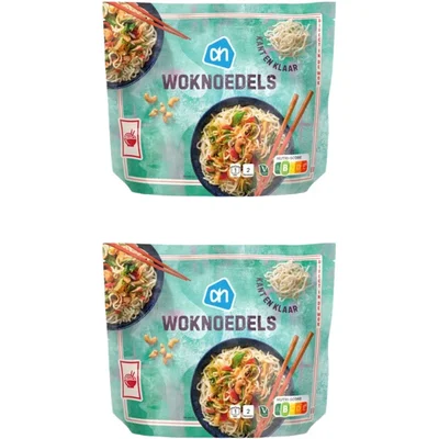 AH Woknoedels kant & klaar 2-pack