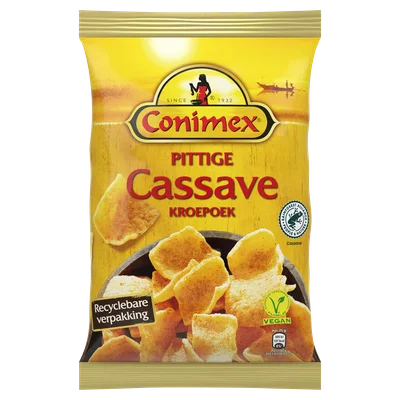 Conimex Kroepoek pittige cassave