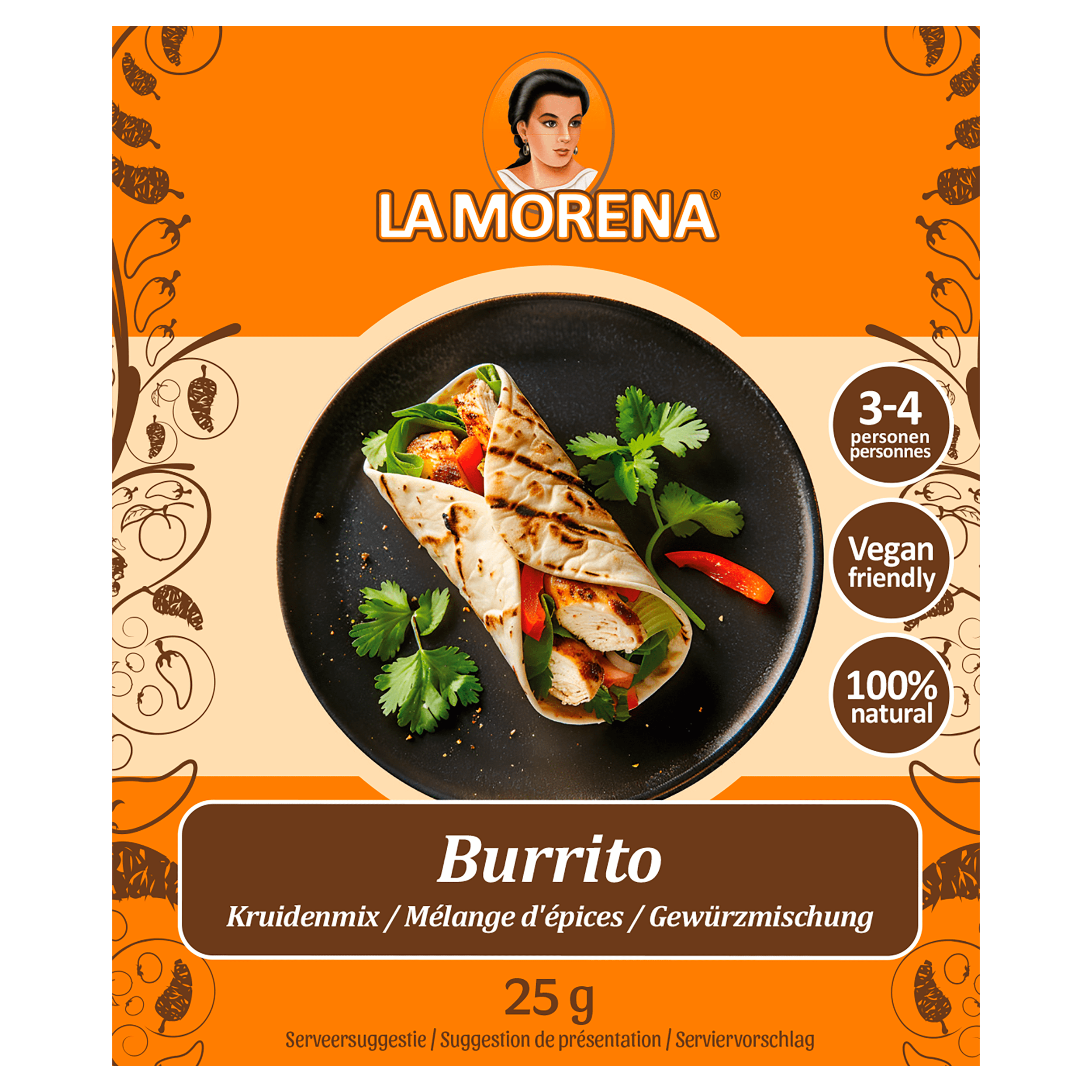 La Morena Burrito kruidenmix