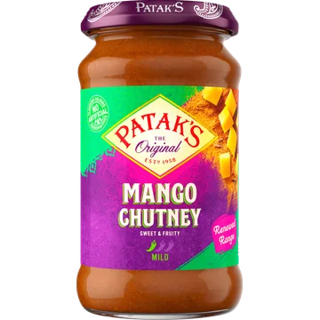 Patak's Mango chutney zoet