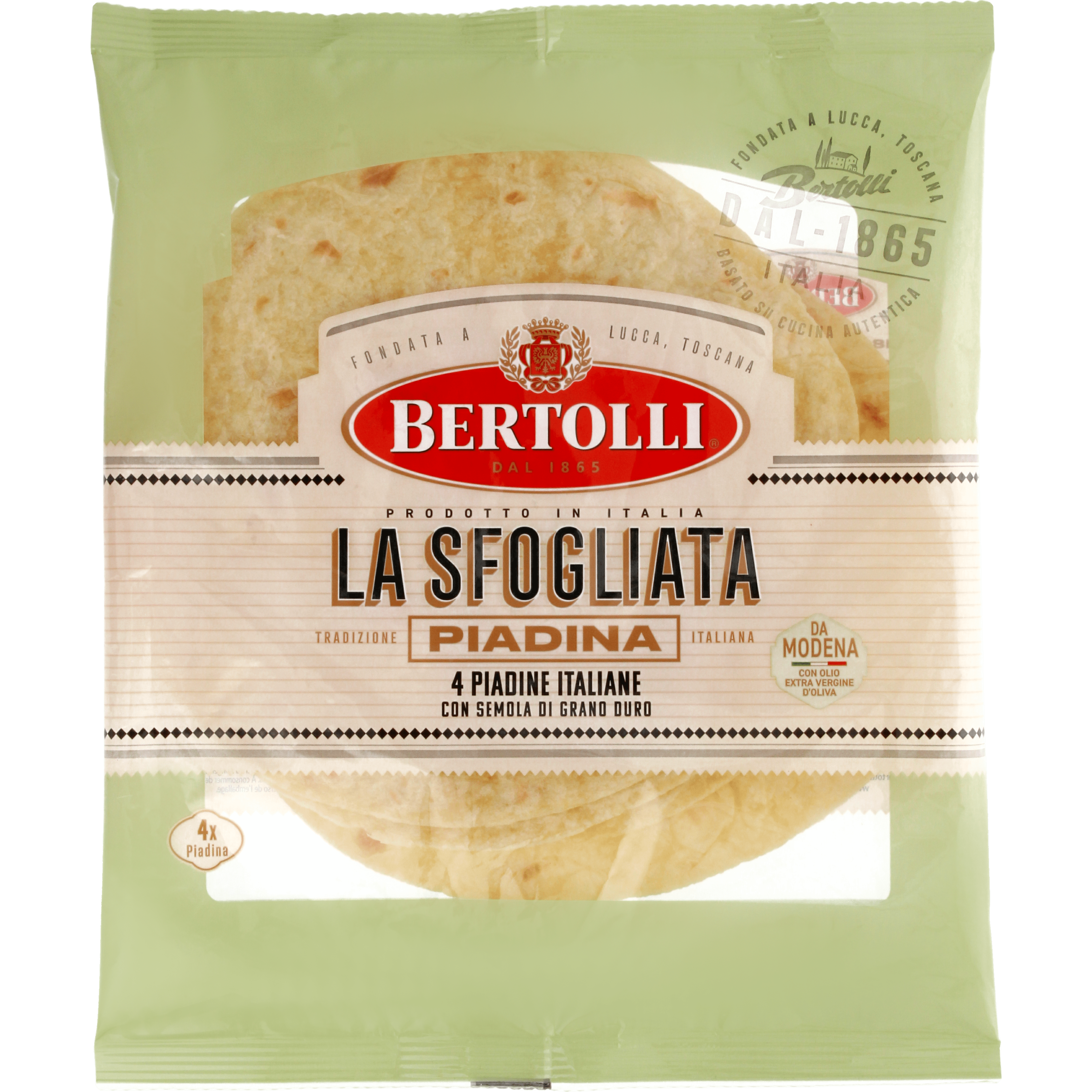Bertolli La sfogliata piadina