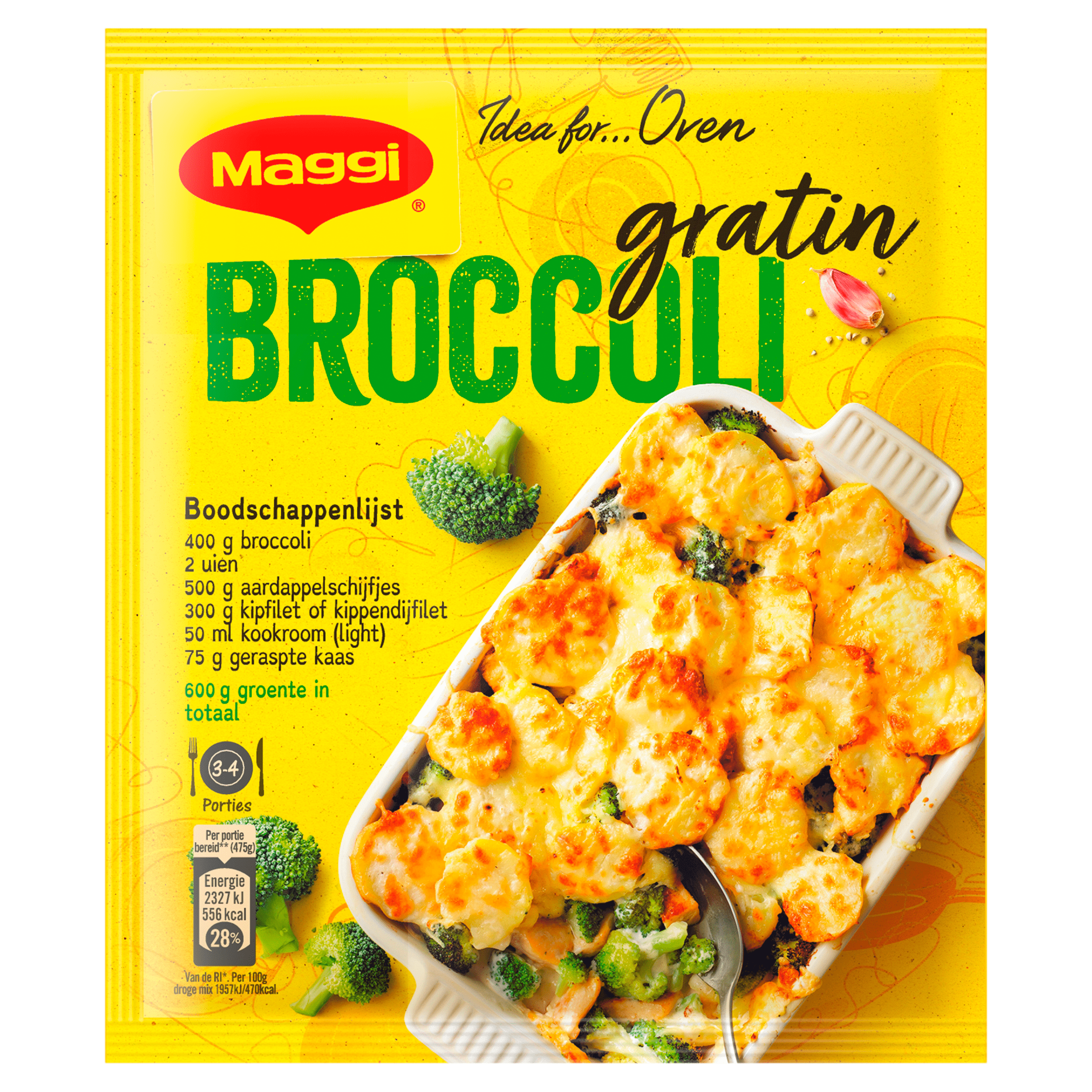 Maggi Ovenschotel broccoli gratin