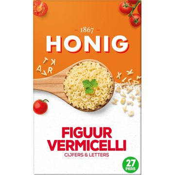 Honig Figuurvermicelli cijfers & letters