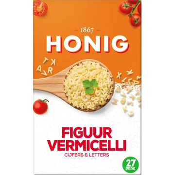 Honig Figuurvermicelli cijfers & letters