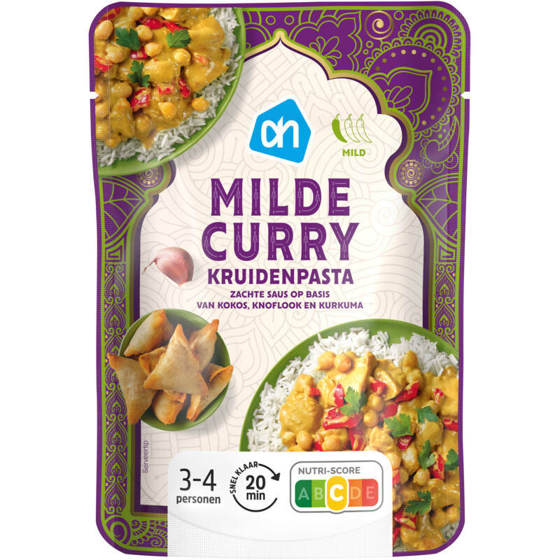 AH Milde curry kruidenpasta