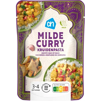 AH Milde curry kruidenpasta