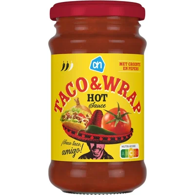 AH Taco & wrap hot sauce
