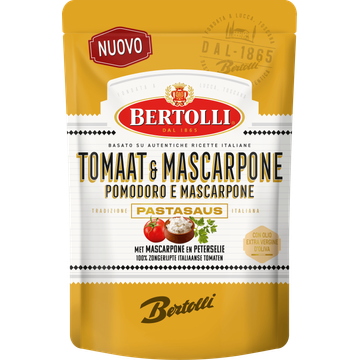 Bertolli Pastasaus tomaat & mascarpone