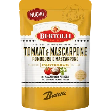 Bertolli Pastasaus tomaat & mascarpone