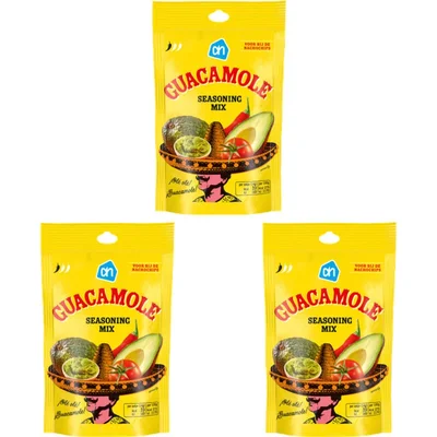 AH Guacamole seasoning mix 3-pack