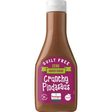 Verstegen Crunchy pindasaus zero added sugar