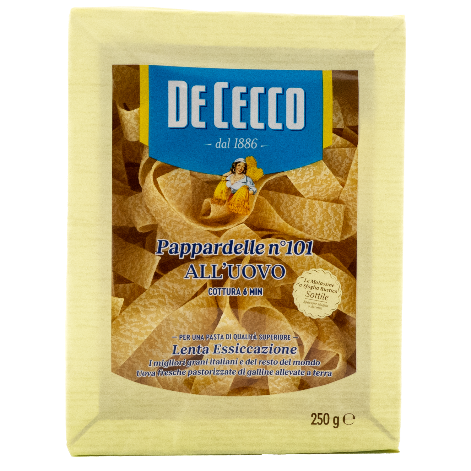De Cecco PAPPARDELLE MATASSINE UOVO