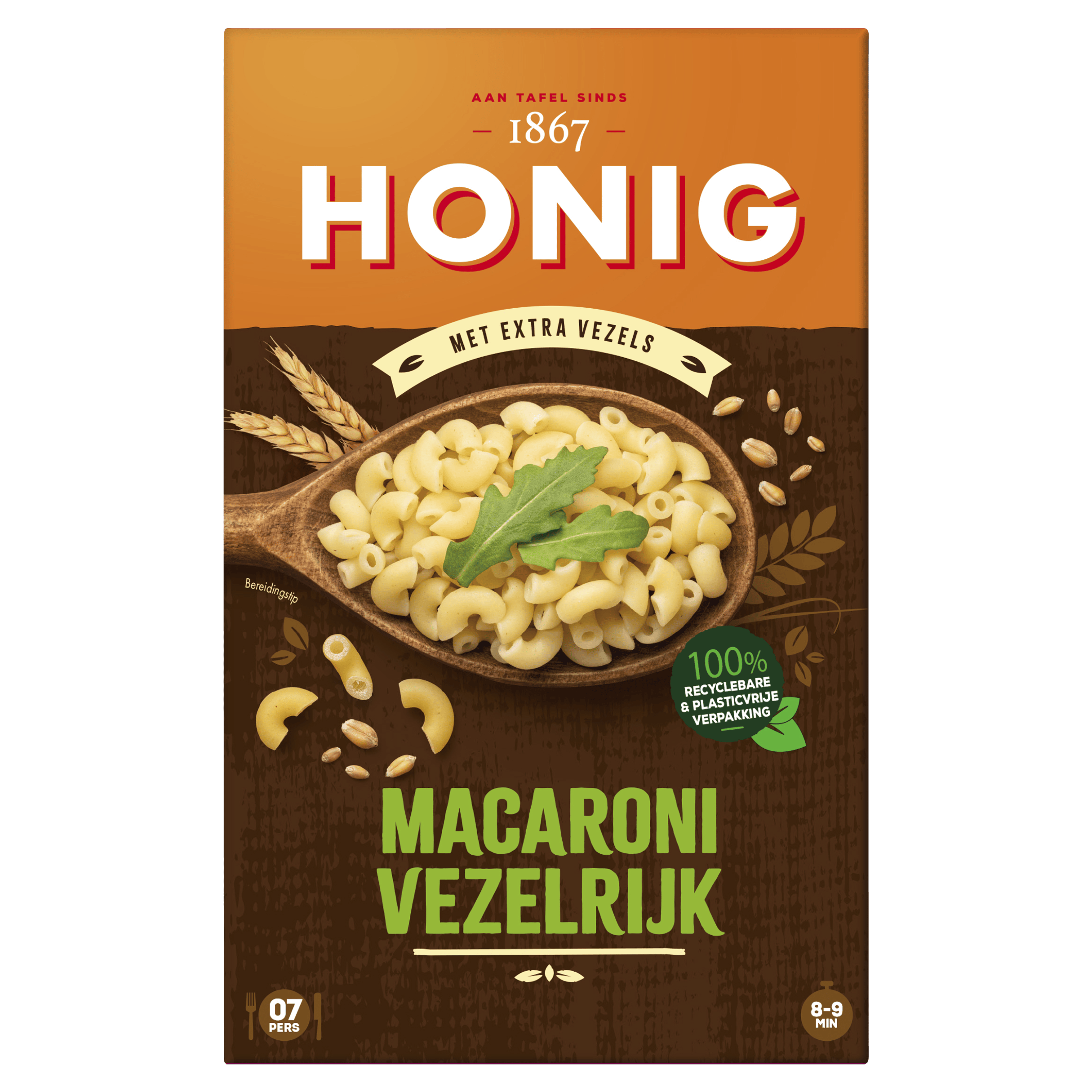 Honig Macaroni vezelrijk