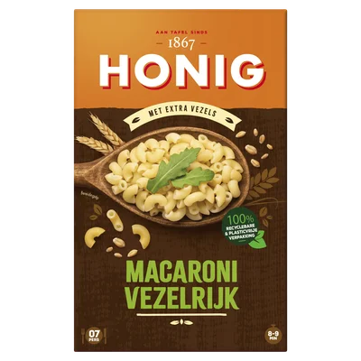 Honig Macaroni vezelrijk