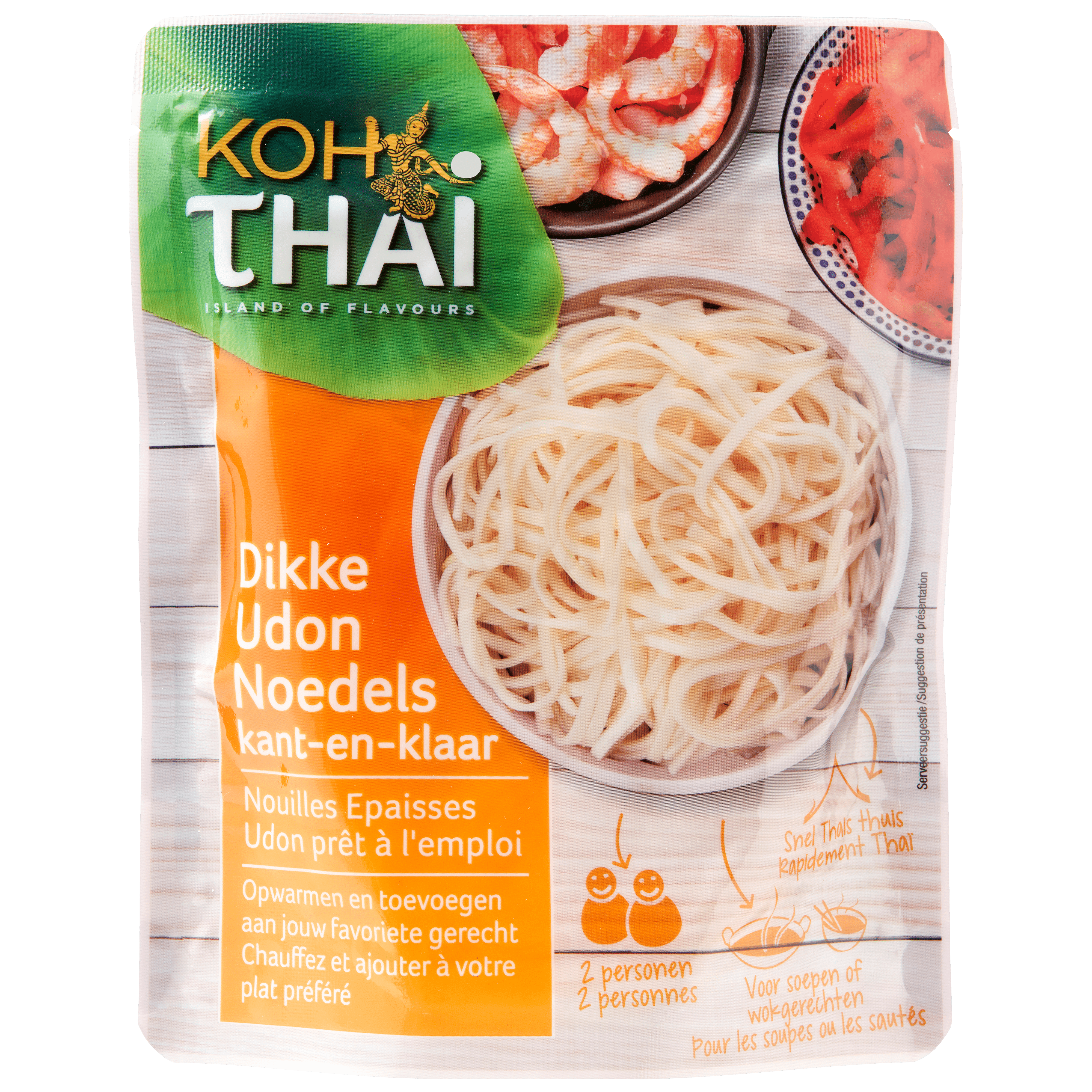 Koh Thai Dikke udon noodles kant en klaar