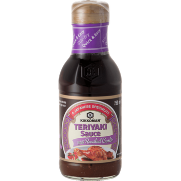Kikkoman Teriyaki sauce roasted garlic