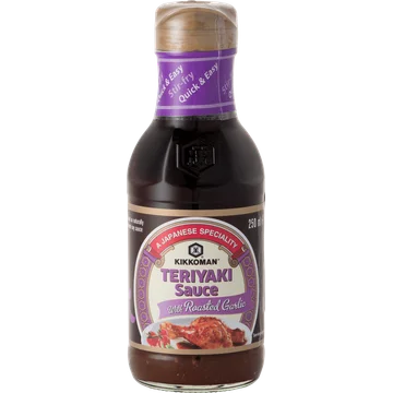 Kikkoman Teriyaki sauce roasted garlic