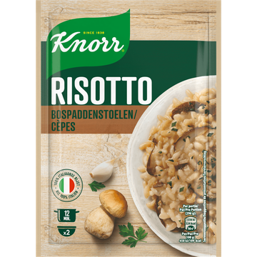 Knorr Risotto bospaddenstoelen