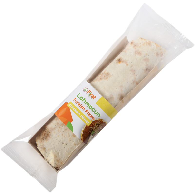 Firat Lahmacun Turkse pizza met kip döner