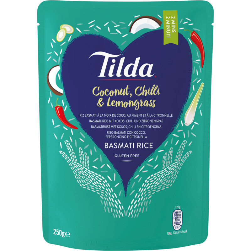 Tilda Coconut chilli & lemongrass basmati rice