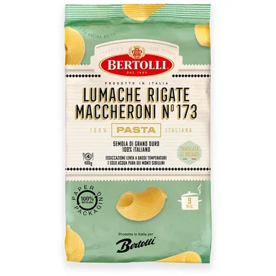Bertolli Pasta lumache rigate maccheroni no 173