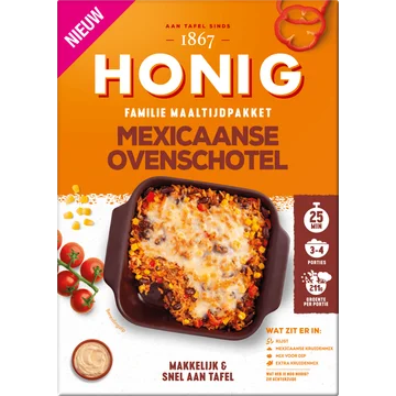 Honig Maaltijdpakket mexicaanse ovenschotel