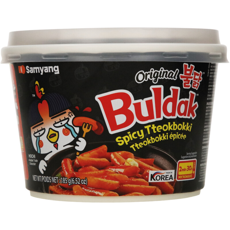 Samyang Buldak topokki rijstcake