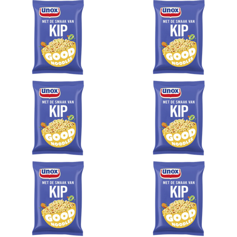 Unox Good Noodles Kip 6-pack