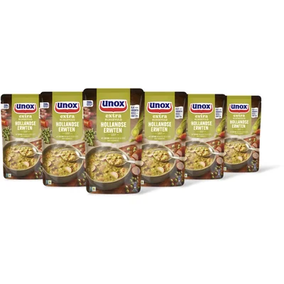 Unox Hollandse erwtensoep 6-pack