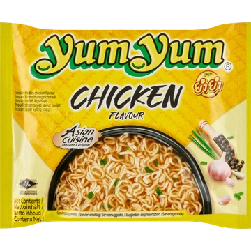 Yum Yum Chicken flavour instant noodles