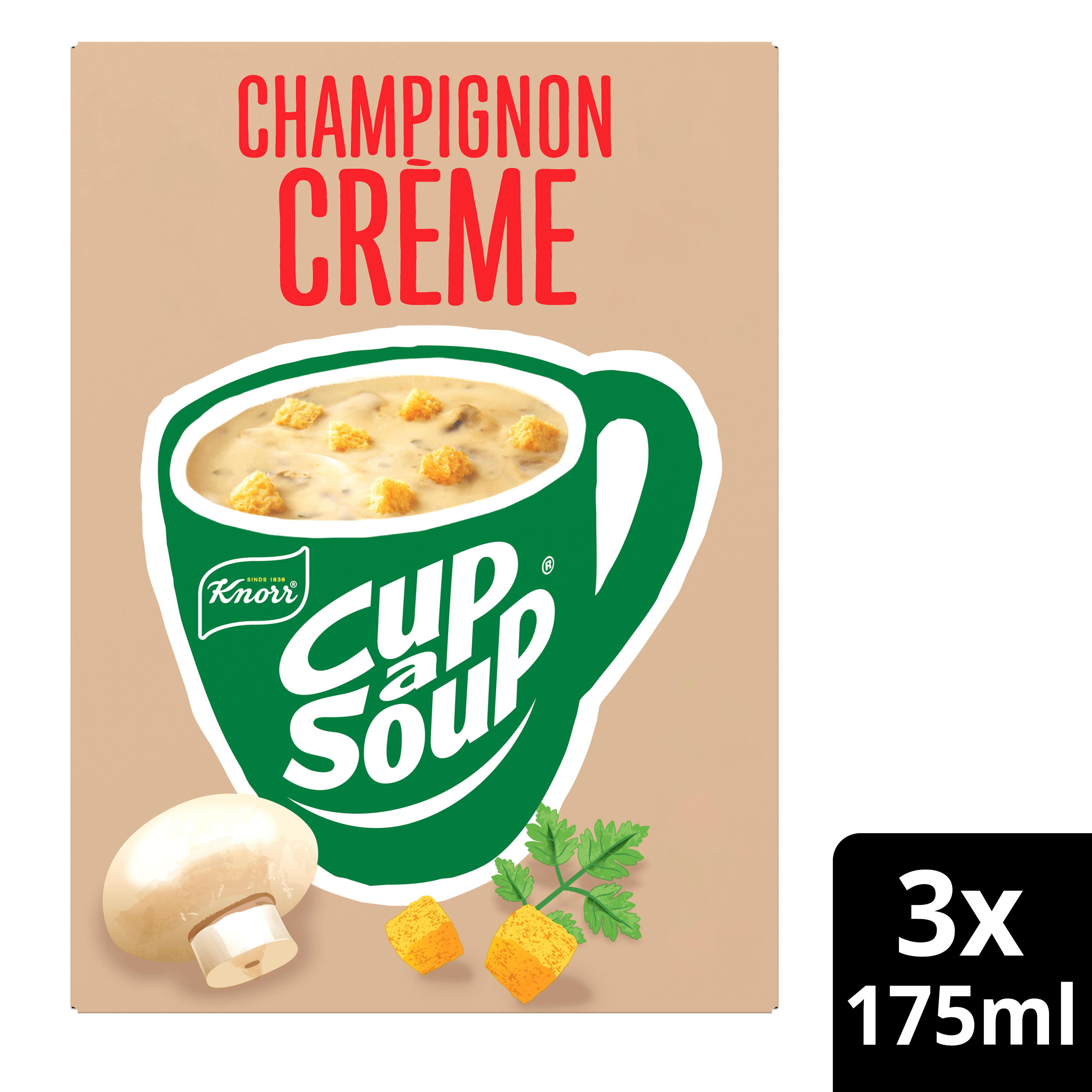 Knorr Cup-a-soup champignon crème