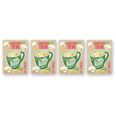 Knorr Cup-a-soup champignoncrème 4-pack