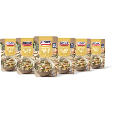 Unox Heldere kippensoep 6-pack