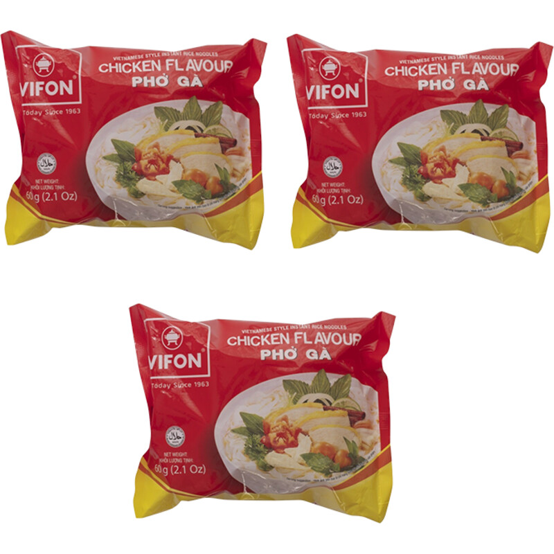 Vifon Pho noodle chicken 3-pack
