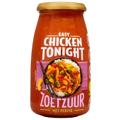 Chicken Tonight Zoetzuur perzik