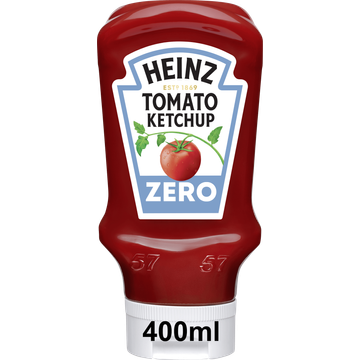 Heinz Tomato ketchup zero toegevoegde suikers