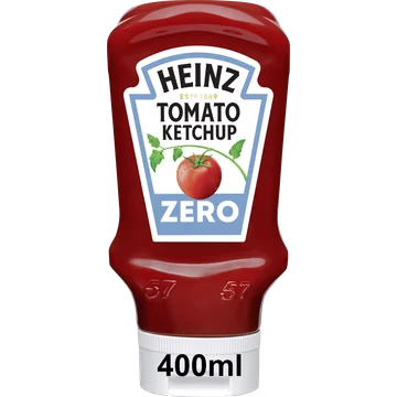 Heinz Tomato ketchup zero toegevoegde suikers