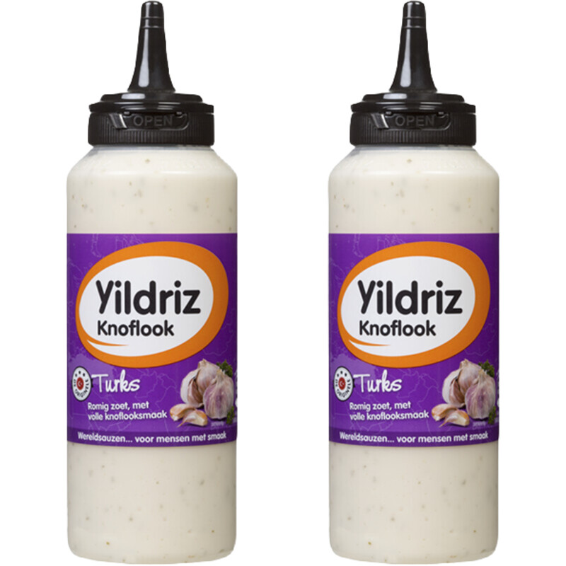 Yildriz Turkse knoflooksaus 2-pack