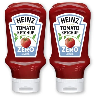 Heinz zero toegevoegde suikers 2-pack